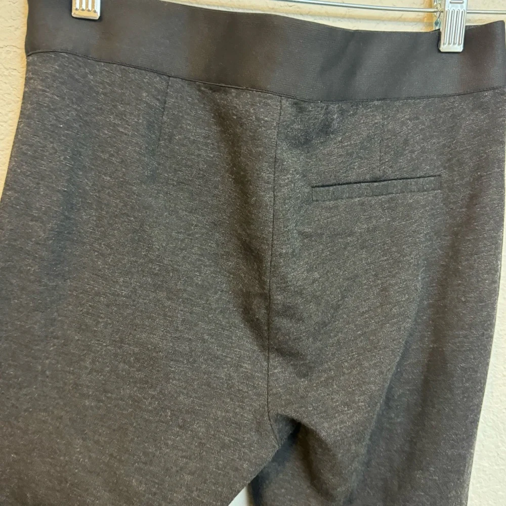 Everlane Knit Side‎ Zipper Pants size 0 Heathered Black